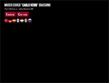 Tablet Screenshot of museobiassono.it